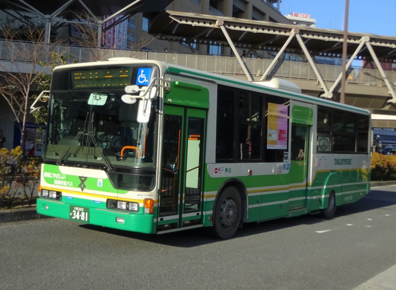 高槻市営バス 大阪200か3481 : 三度のメシよりバスが好きな人のブログ