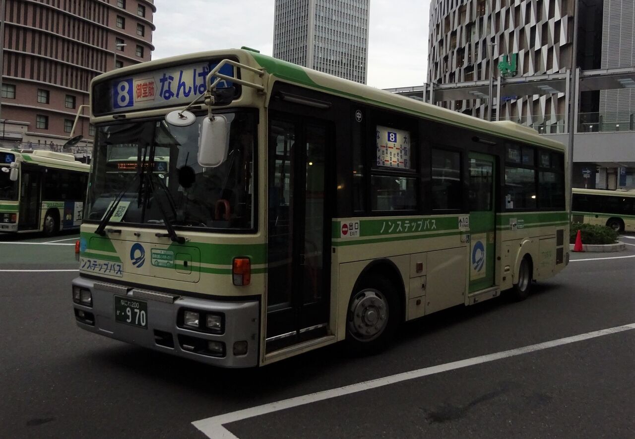 大阪シティバス 770970(なにわ200か･970) 三度のメシよりバスが好きな人のブログ