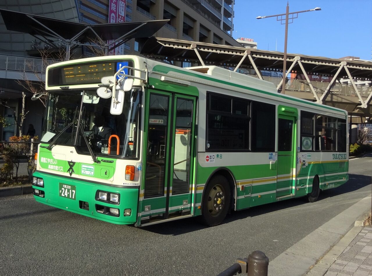 高槻市営バス 大阪200か2417 : 三度のメシよりバスが好きな人のブログ