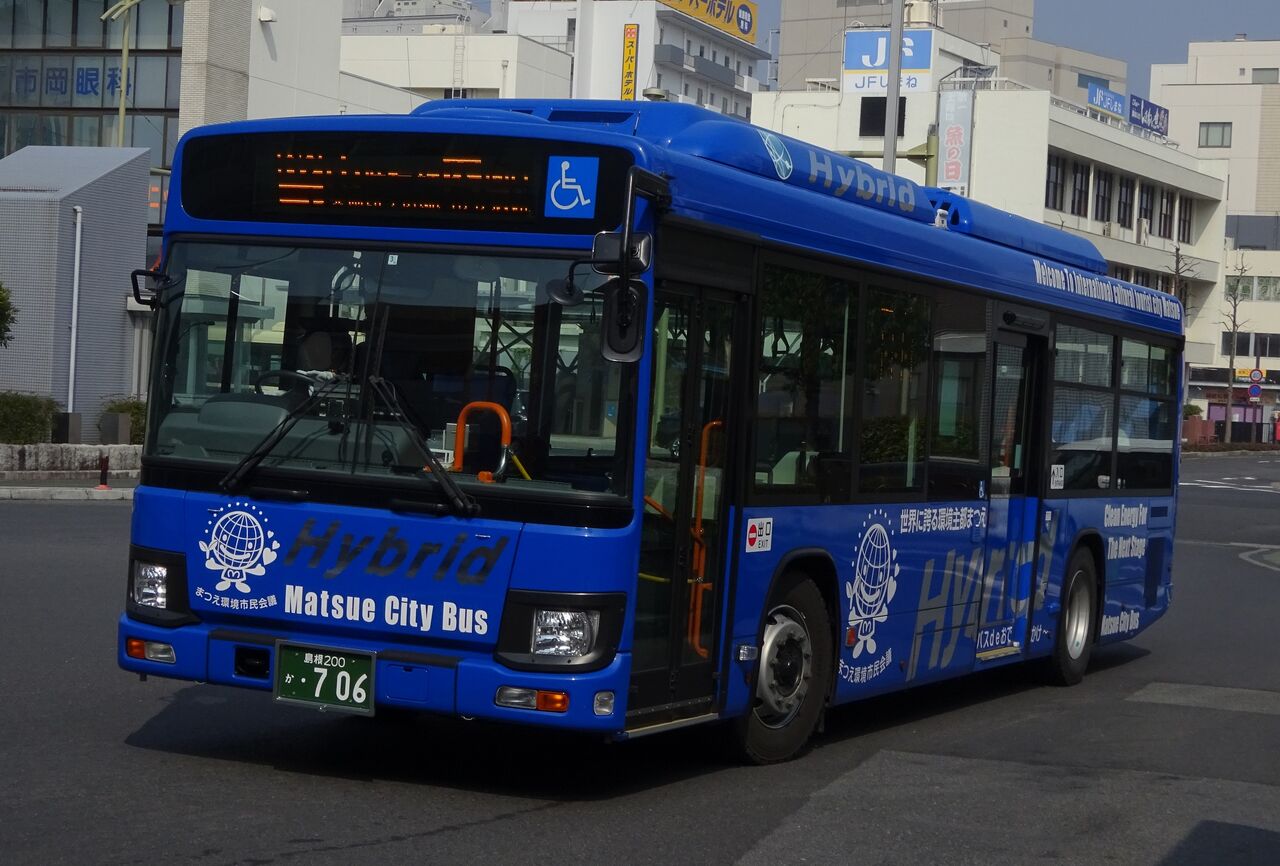 松江市営バス 島根200か・706 三度のメシよりバスが好きな人のブログ 松江市営バス 島根200か・706 三度のメシよりバスが好きな人のブログ