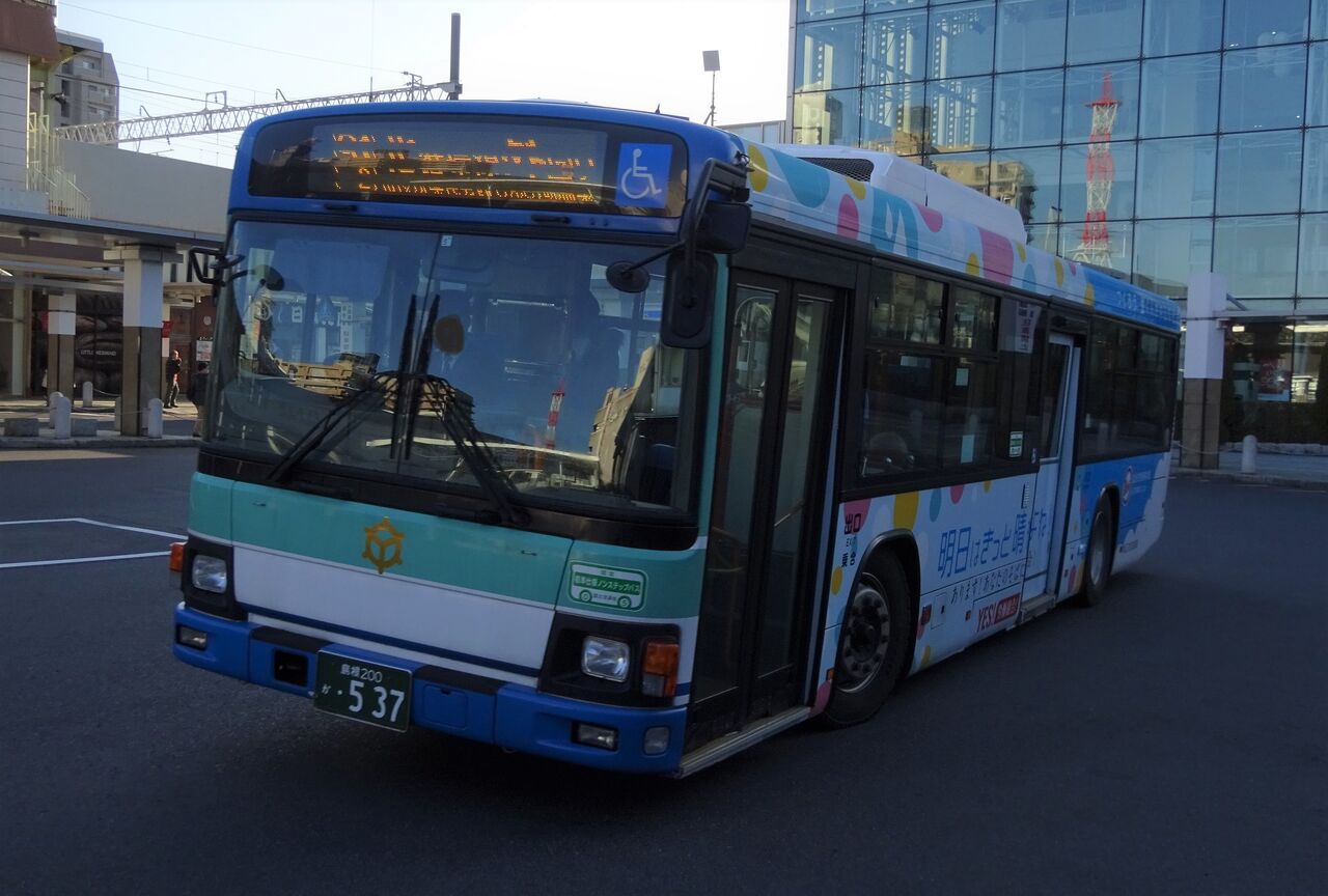 松江市営バス 島根200か･537 三度のメシよりバスが好きな人のブログ