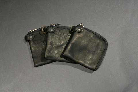 イサムカタヤマバックラッシュ　318-15　ダブルショルダー製品染め　財布