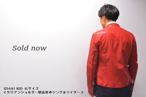 イサムカタヤマバックラッシュ 1254-01 RED