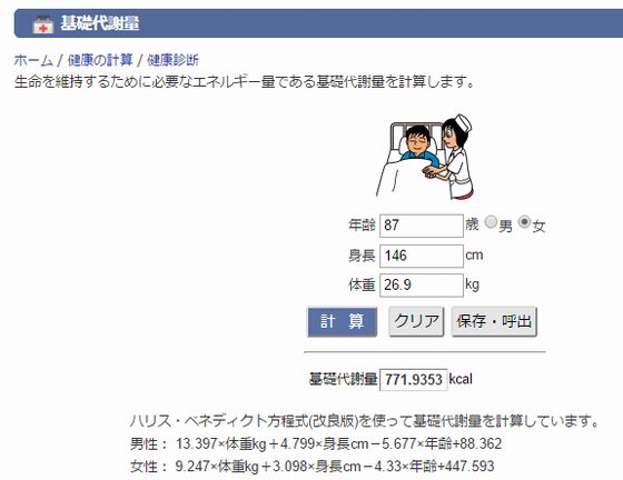基礎代謝量と食欲の訴えを知る方法は 物 の ちから 基礎代謝量と食欲の訴えを知る方法は 物 の ちから