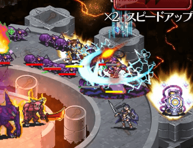 千年戦争アイギス アモン君を頑張って焼き鳥にしようlv8 気紛れに