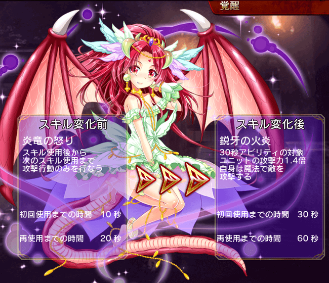 ルビナススキル覚醒