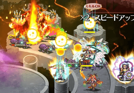 千年戦争アイギス アモン君を頑張って焼き鳥にしようlv8 気紛れに