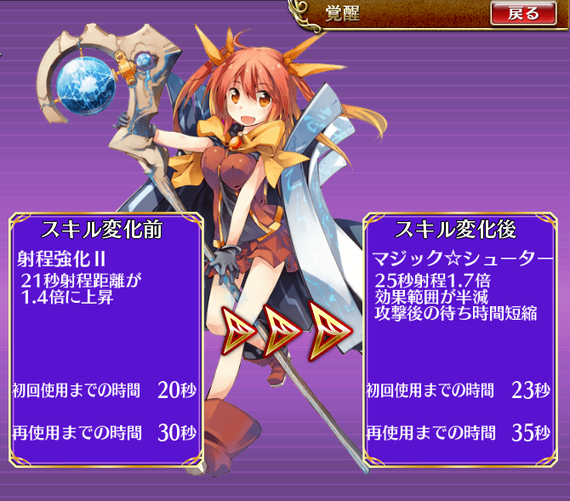 メーリススキル覚醒