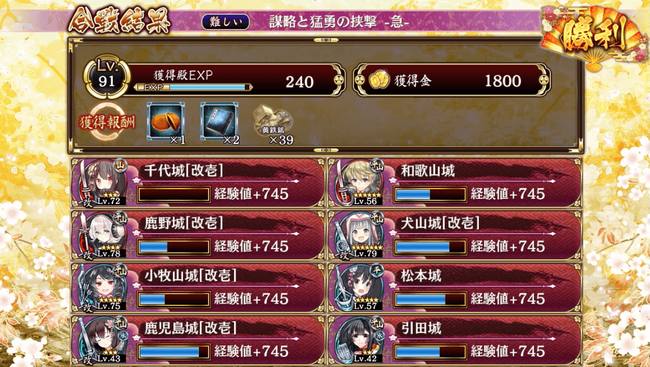 謀略と猛勇の挟撃  急 難