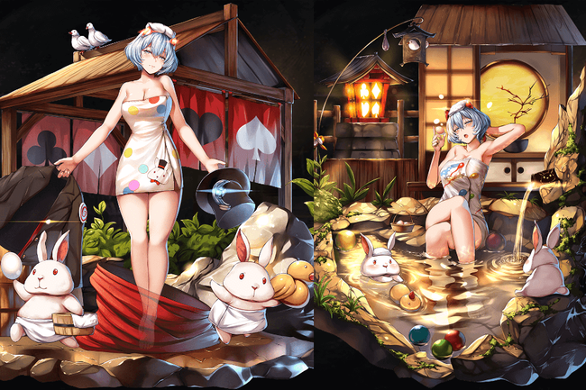 湯ズリー姿1