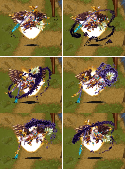 天魔天狗クラマドットサンプル