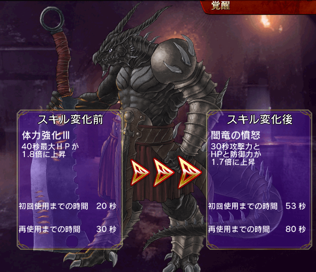 ゴライア覚醒スキル
