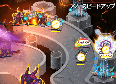 千年戦争アイギス アモン君を頑張って焼き鳥にしようlv8 気紛れに