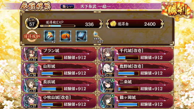 天下布武 結難
