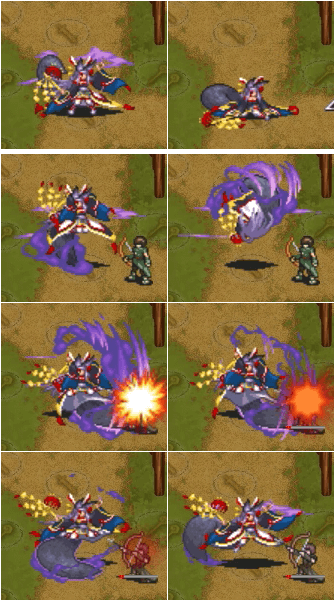 妖狐絢爛堕姫ドット サンプル