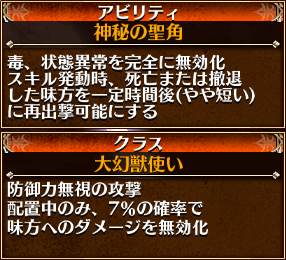 ホリー覚醒アビ