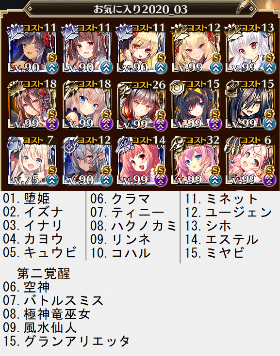 お気に入り
