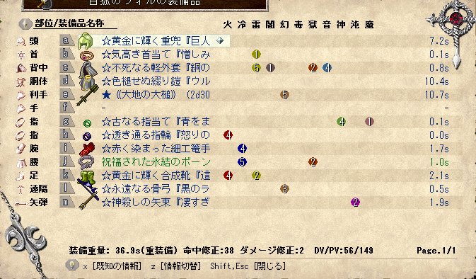 Elona引継ぎプレイ36日目 気紛れに