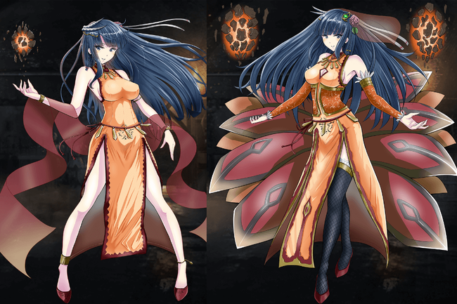 シャオメイ姿比較