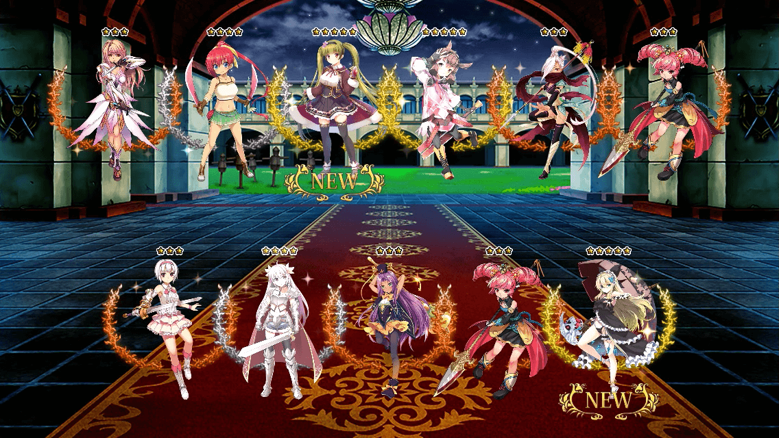 花騎士 立ち止まってた間引いたガチャまとめ 気紛れに