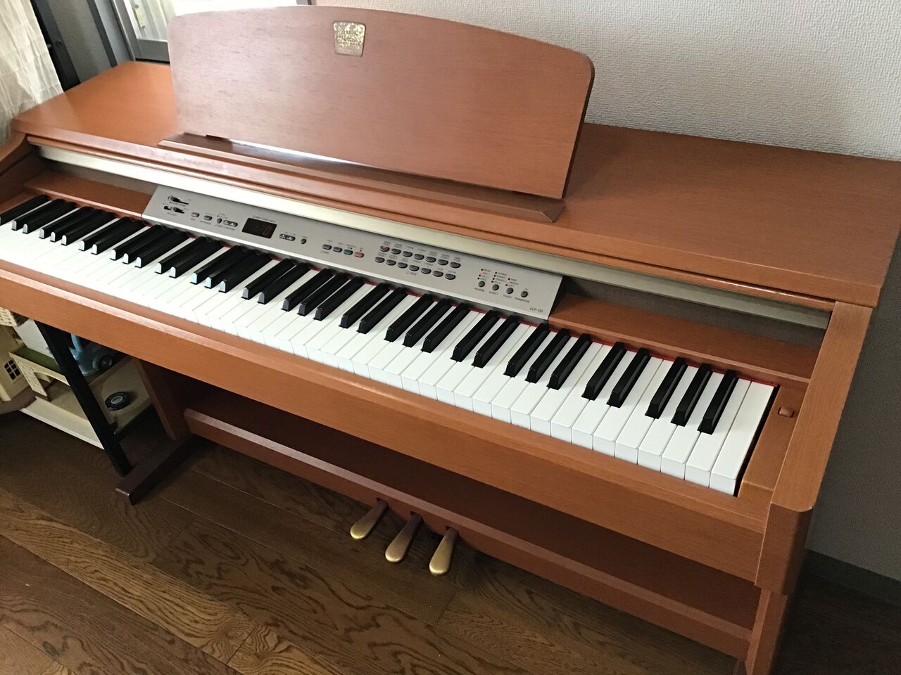 ヤマハ電子ピアノ ｃｌｐ１２０ で ダンパーペダルが効かない の修理です ピアノ調律 電子ピアノ エレクトーン修理屋さんのブログ