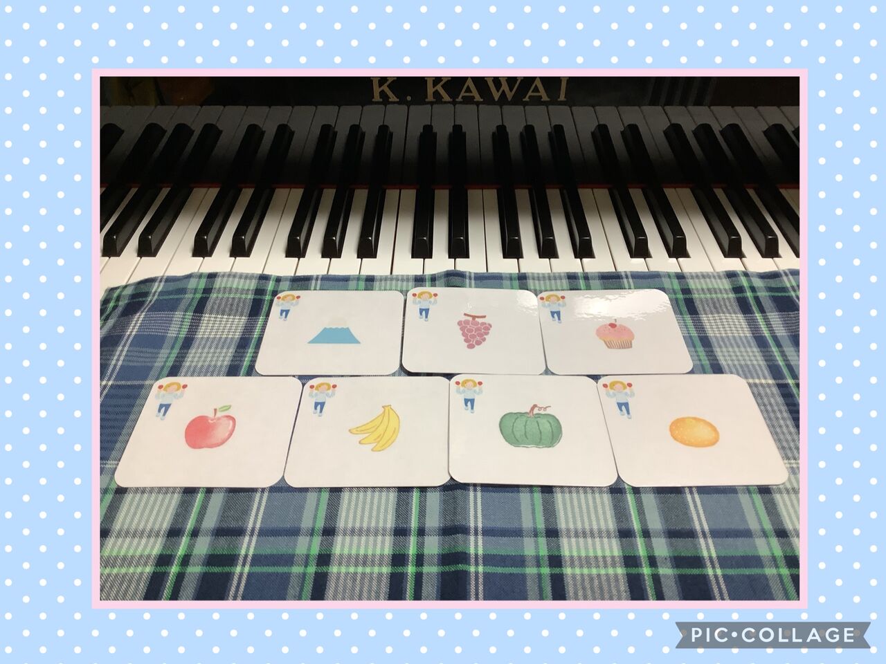 ハウオリピアノ教室 わくわくレッスン 手作りレッスンカード