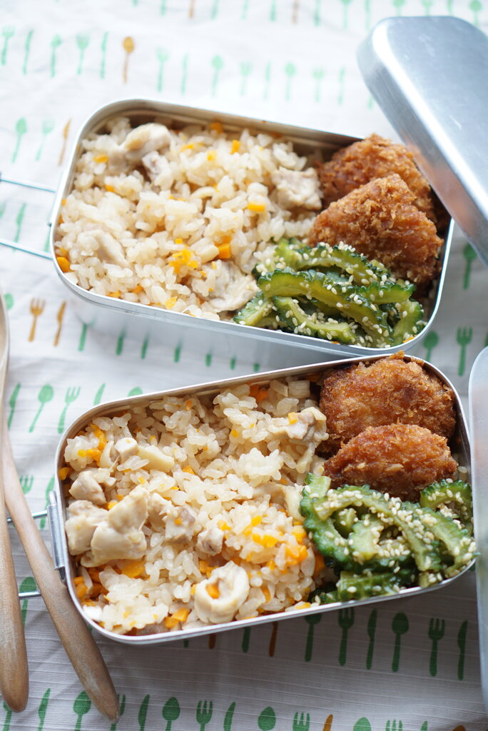 メスティンｄｅ炊き込みご飯弁当 メスティンを断念した夕食 お弁当レストラン わっぱ弁当修行ブログ Powered By ライブドアブログ