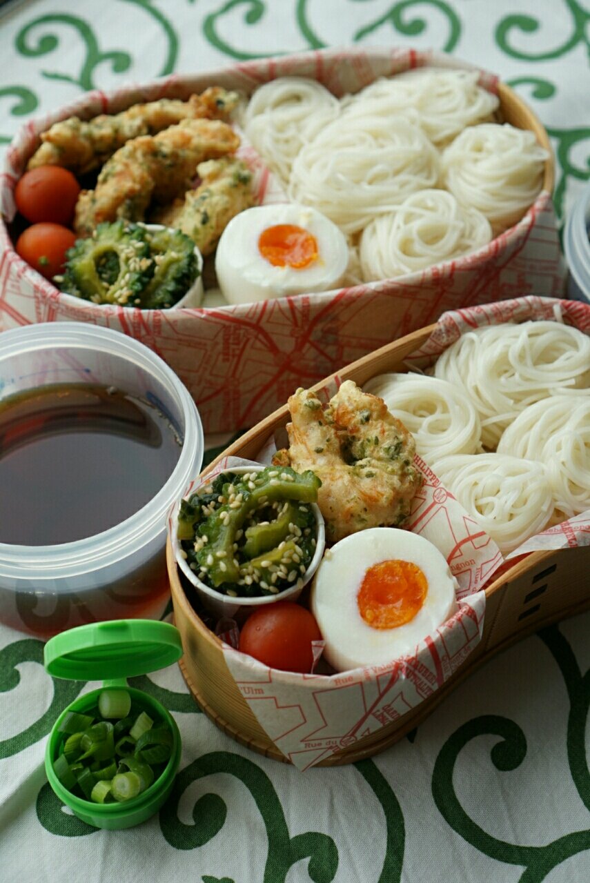 今年も始めました 素麺弁当 お弁当レストラン わっぱ弁当修行ブログ Powered By ライブドアブログ