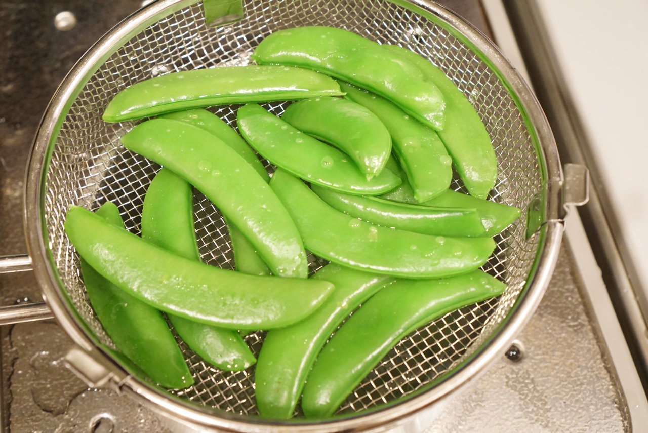 スナップえんどうの開き方を検証弁当 パパ弁は使い捨て お弁当レストラン わっぱ弁当修行ブログ Powered By ライブドアブログ