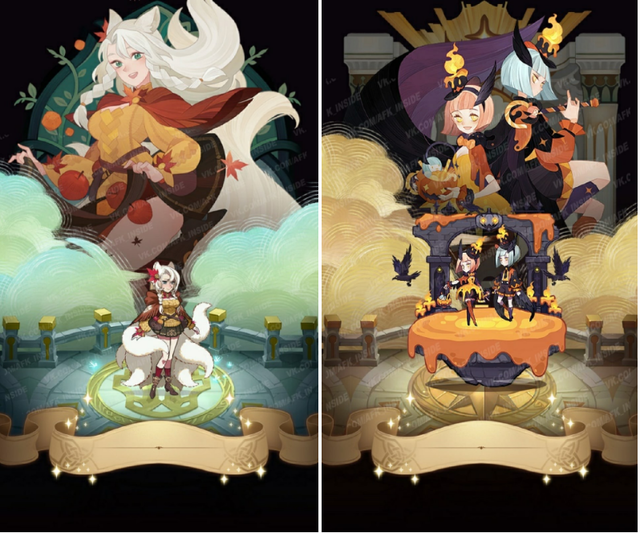 双子とソリスのハロウィンスキンが可愛くて大好評!!【AFKアリーナ】 双子とソリスのハロウィンスキンが可愛くて大好評!!【AFKアリーナ】