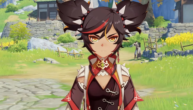 【画像】ポケモンのアニメで出てきそうな顔ではある【原神】