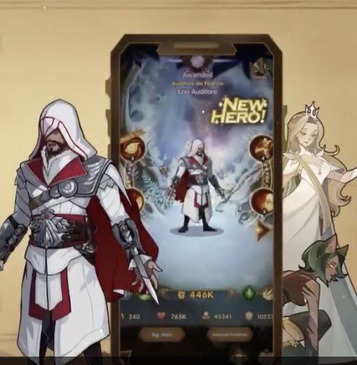 エツィオもF2Pでとれるイベントあるみたいだな 回避してカウンター攻撃するスキルが特徴みたい