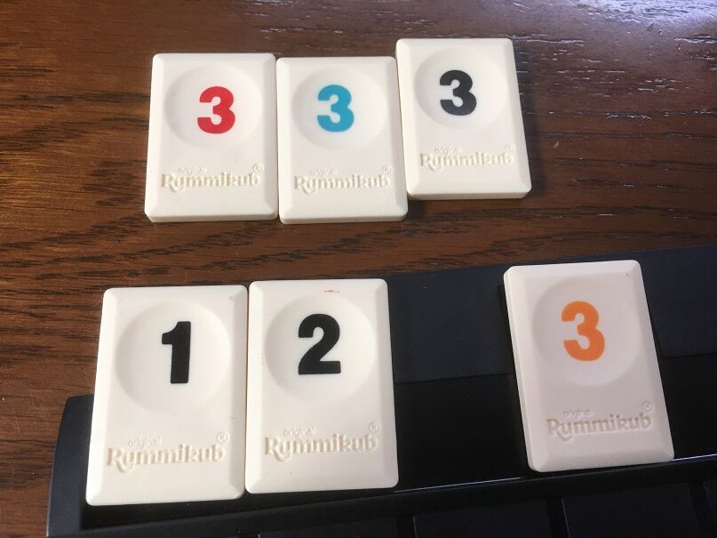 6歳とボードゲーム ラミィキューブ 子供とボードゲーム 3兄妹パパのボードゲーム日記