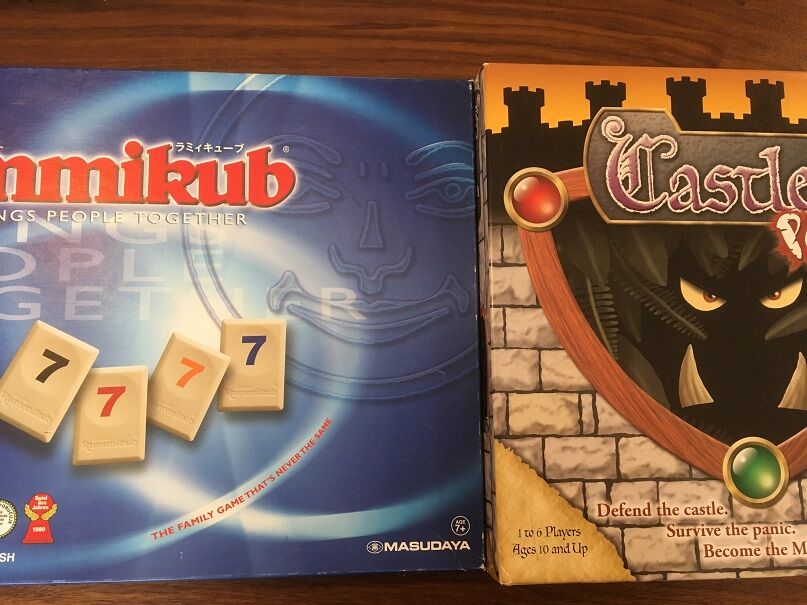 6歳長男とのボードゲーム キャッスルパニック ラミィキューブ 子供とボードゲーム 3兄妹パパのボードゲーム日記