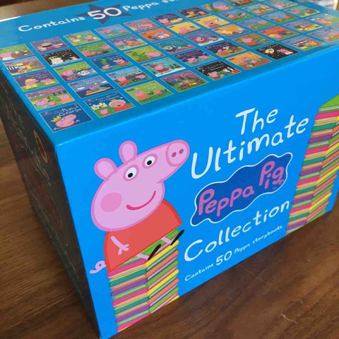 ペッパピッグの50冊 ミニ絵本コンプリートセット! : 理系夫婦の ...