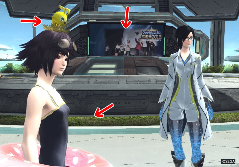 Pso2 英雄夏海辺 晴れときどきひまわり