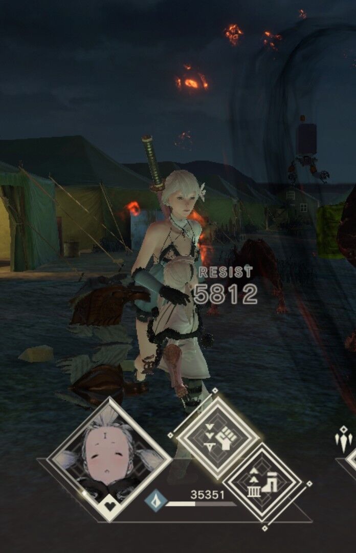 ニーア フィオの肩に優しく手を置いてあげるカイネを激写 リィンカーネーション ニーア リィンカネまとめ速報 ニーア リィンカーネーション