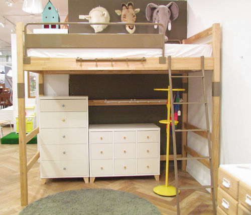 Momo Natural モモナチュラル　ロフトベッド　子供部屋 Momo Natural モモナチュラル ロフトベッド 子供部屋 子ども部屋に
