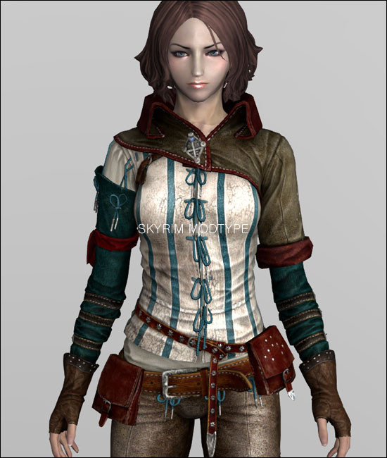 ウィッチャー2 トリス装備mod Skyrim Modtype