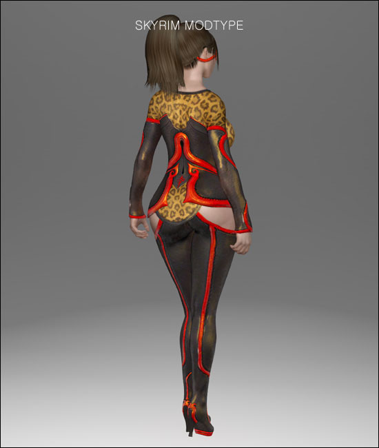 Blade Soul ダン ロアナの衣装mod Skyrim Modtype Blade Soul ダン ロアナの衣装mod Skyrim Modtype