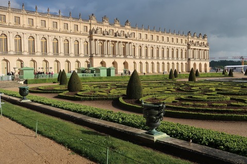 Versailles209A夕暮れの宮殿