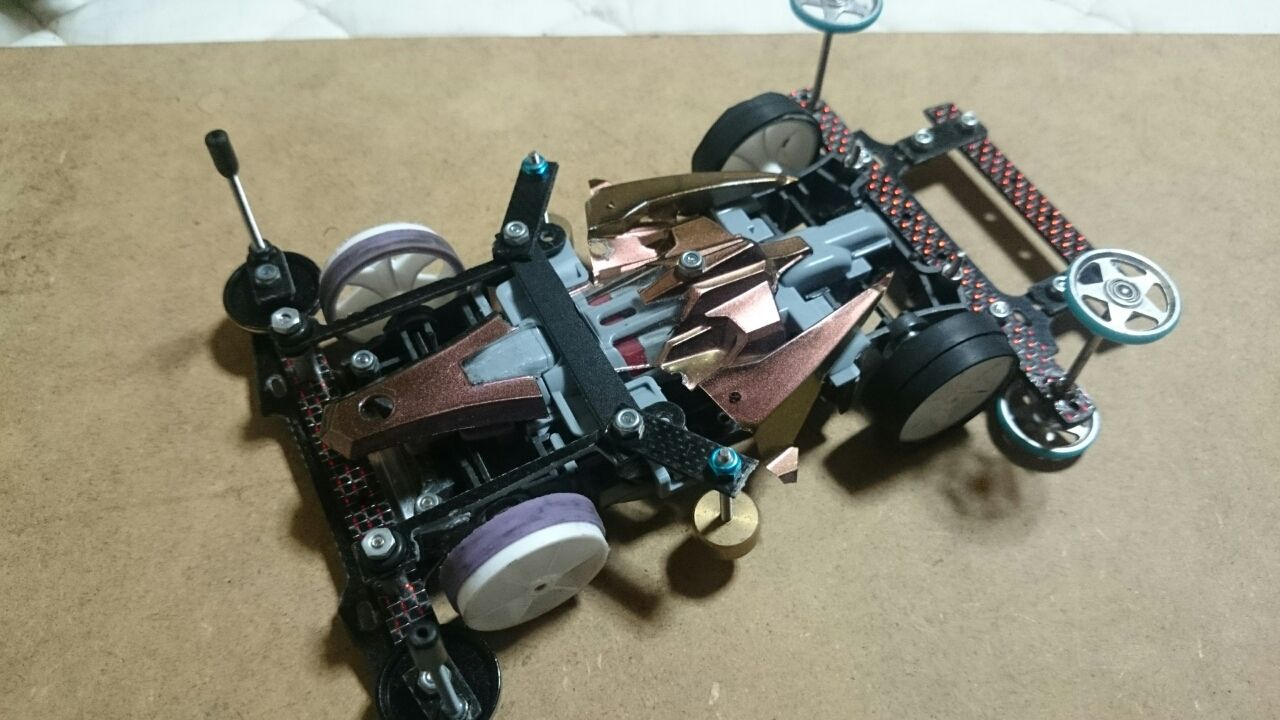 現在使用しているマシン逹 : チームDM4F、twinbow しんくのミニ四駆ぶろぐ