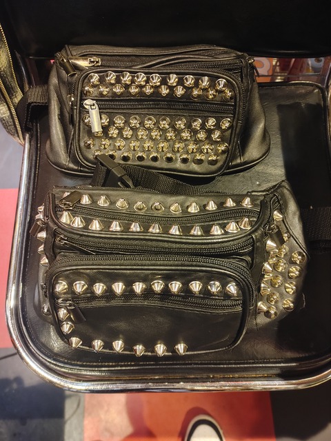 棘男 bedlam studs bumbag スタッズ ウエストポーチ UNISEX ウエスト