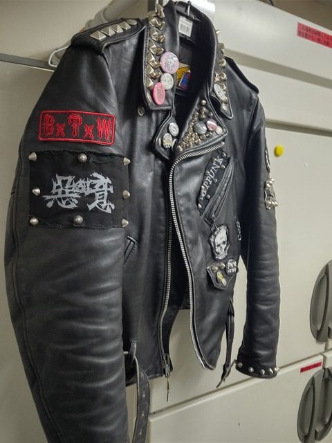 革ジャン ジャケット punk☆。.:＊・゜ ツギハギ・革ジャン - 666 BLOG
