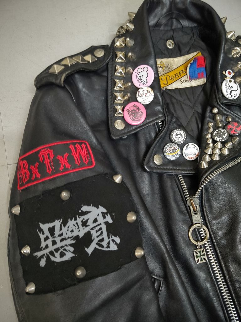 待望☆】 原宿dog 鋲ジャン カスタム ライダース sushitai.com.mx