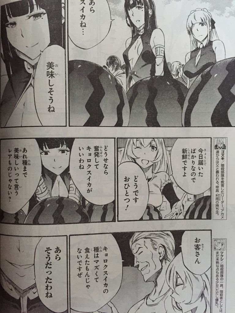 アカメが斬る 零第37話 ピカえもんの遊戯王blog アカメが斬る 零第37話 ピカえもんの遊戯王blog
