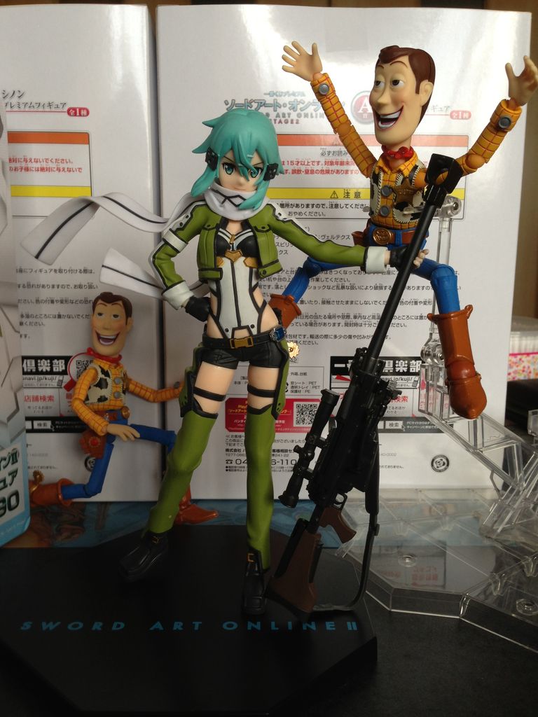 一番くじプレミアムソードアート オンラインa賞シノンフィギュアレビュー ピカえもんの遊戯王blog