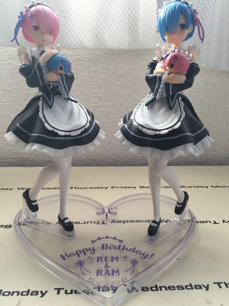 一番くじリゼロ Happybirthdayrem Ram ピカえもんの遊戯王blog
