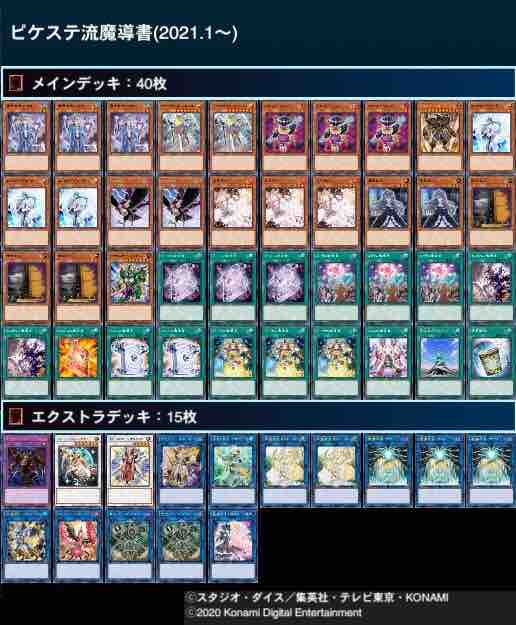21年01月23日 ピケルステーション 遊戯王の情報や構築に関するブログ