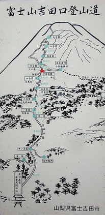 吉田口登山道